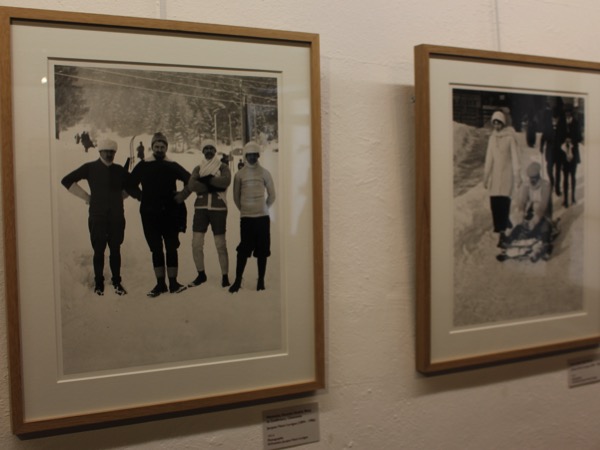 exposition chic à la montagne