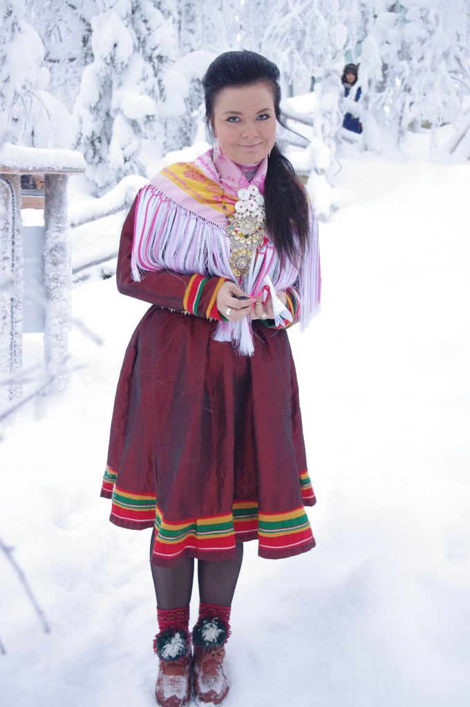 En tenue locale : Laponie