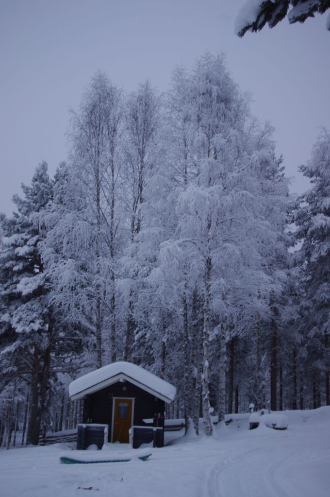 Une cabane en Laponie