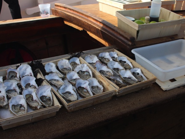 Les huitres de cancale