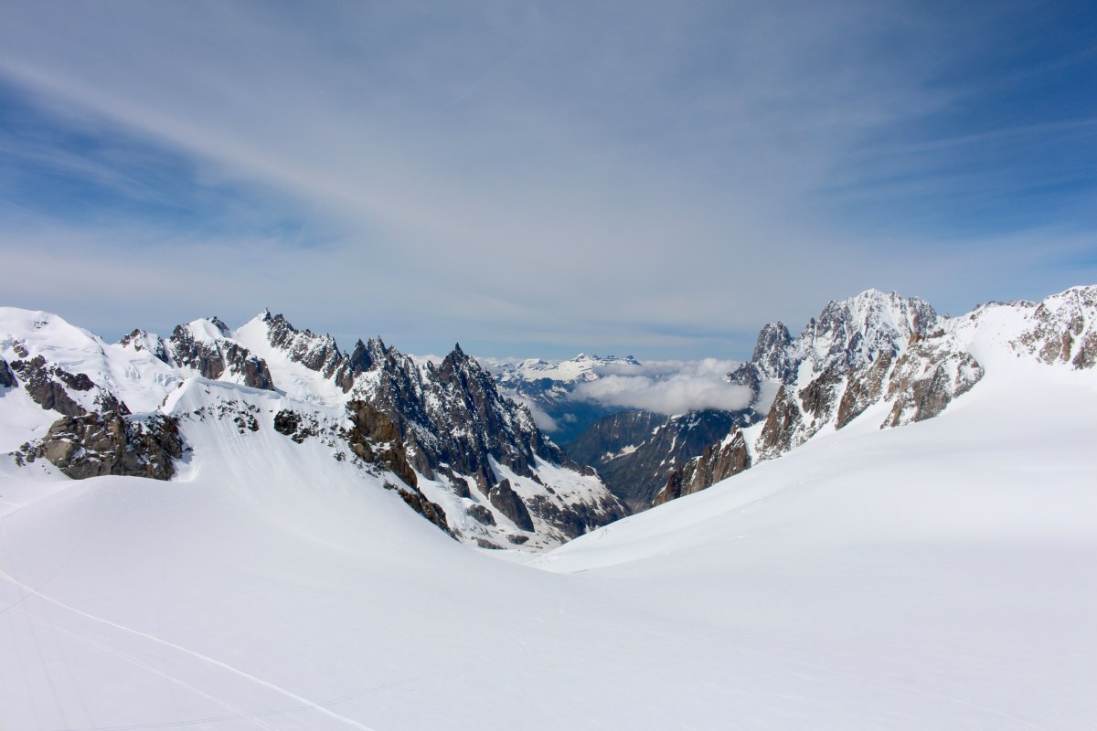 Sky Way to Mont-Blanc