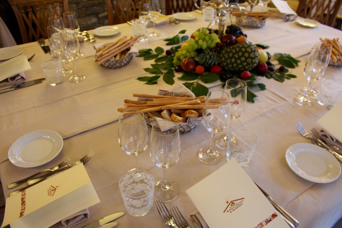 Auberge de la maison Courmayeur italie 