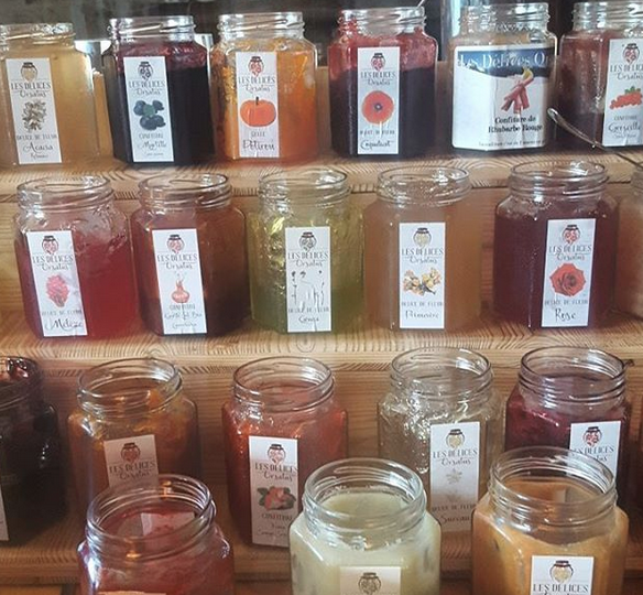 Confitures maison Les Gardettes Orcières Merlette