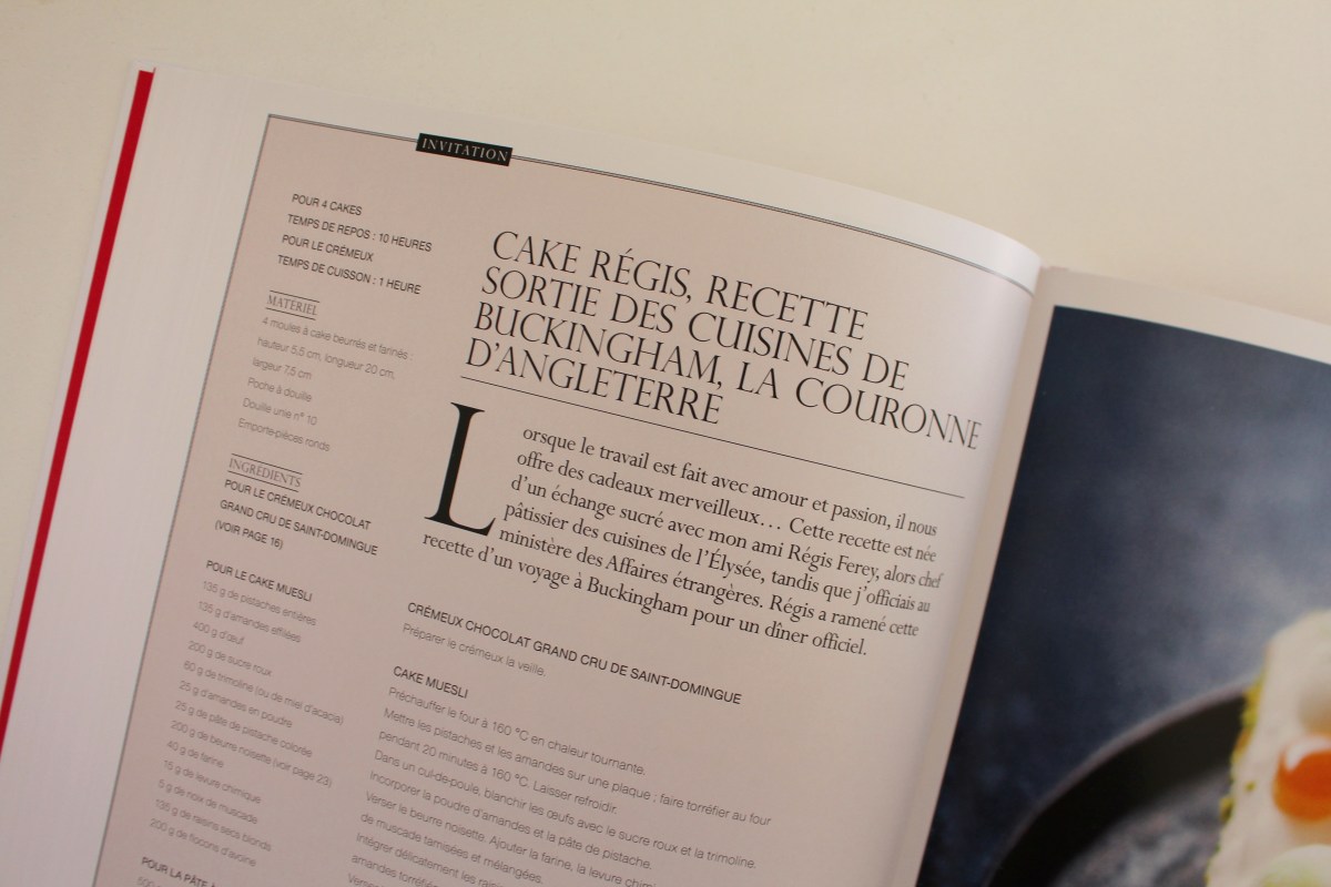 Invitation d'un pâtissier voyageur