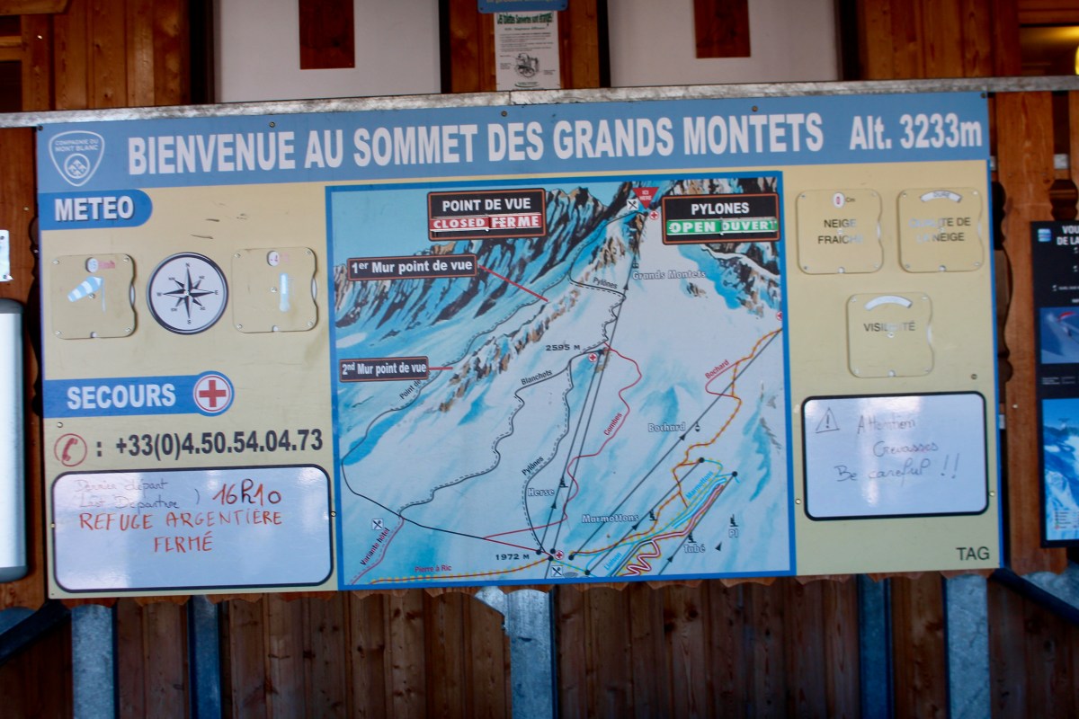 Les Grands Montets Chamonix
